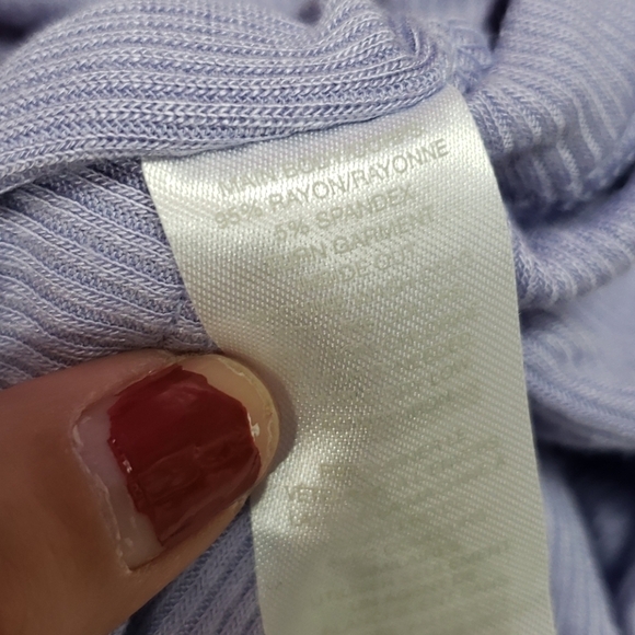 3/$15 Z by zella lavender colored tank size XS - Picture 6 of 6